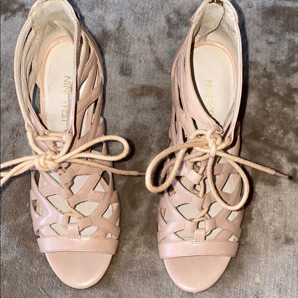 Nine West Cage Heels